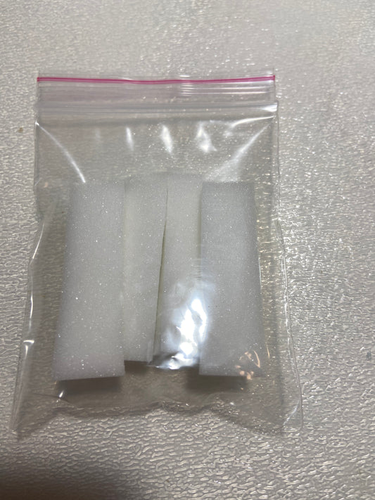 Stupfer weiss geschnitten